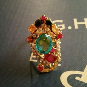 Jeweled ring 925